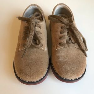 Toddler Foot mates Oxfords in Tan Size 7.5k
